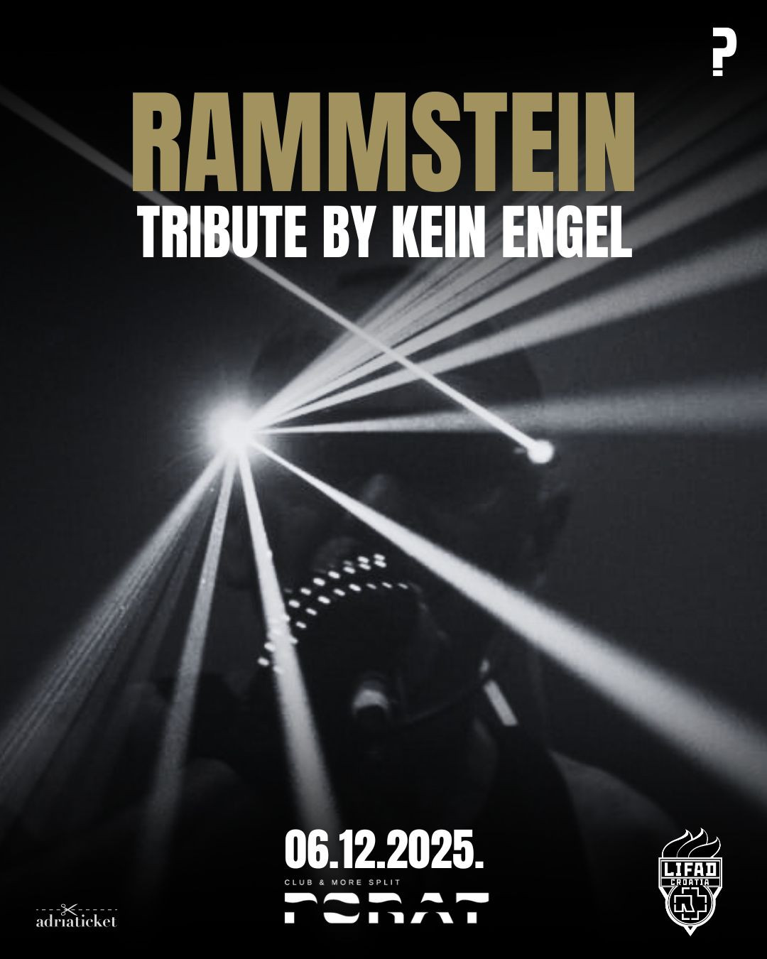 KEIN ENGEL RAMMSTEIN TRIBUTE DOLAZI U SPLITSKI PORAT 6. PROSINCA 2025.
