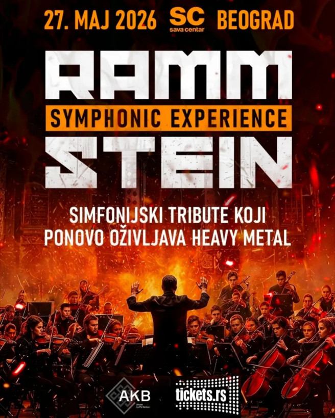 RAMMSTEIN SYMPHONIC U BEOGRADU 27. 5. 2026.